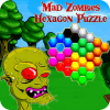 Mad Zombies Hexagon Puzzle