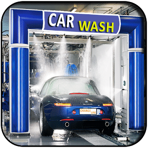 Car Wash Service Station 3D
