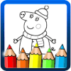 Coloring Pepa Pig for fans