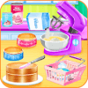 Cooking cake bakery shop