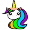 Unicorn - Color by Number pixel art coloring game