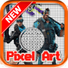 Fortnite Color by Number - sandbox Pixel art
