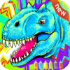 Coloring Dinosaurs For Fun