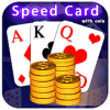 Speed Card Game (with coin)