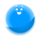 蓝色精灵水球