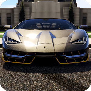 Driving Lamborghini Simulator