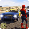 Police Car Superhero Racing Stunts Game