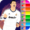 Ronaldo Coloring game