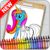 Coloring Book of Little Pony