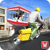 City Bike Rider: Pet Animal Transport Game