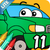 Coloring Book 11 Lite: Trucks and Things that Go