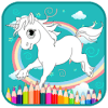 Unicorn Coloring Book Kids Game