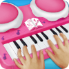 Real Pink Piano For Girls - Piano Simulator