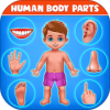 Human Body Parts - Preschool Kids Learning