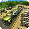 Army Vehicle Transporter: Super Truck Trailer
