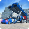 Offroad Police Truck Transport: Car Transportation