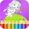 Princess Coloring Pages for Kids, Boys & Girls