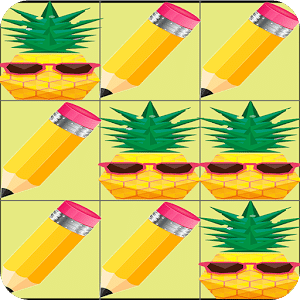 pen vs pineapple tic tac toe