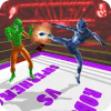 Robot VS Superhero : Ring Wrestling Fight Games