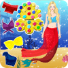 Mermaid Princess Dress up - Underwater Fashion