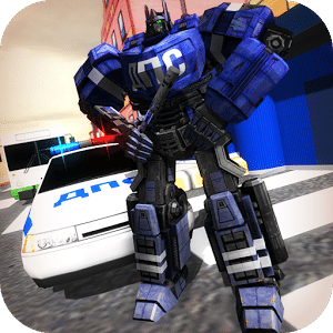 Traffic Police X Ray Robot 3D