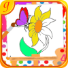 Flowers Coloring and Drawing Book