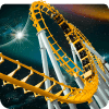 Crazy Space Ride Roller Coaster VR
