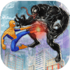 Venom Super Hero : amazing fight vs spider Hero