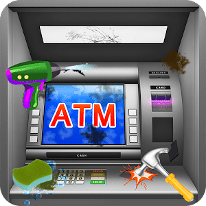 ATM Machine Cleaning & Fixing Games-ATM Cash Games