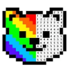 Pixelz - Color by Number Pixel Art Coloring Book