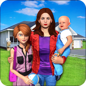 Virtual Family New Baby Single Mom Adventure