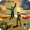 Panther Superhero Crime City Rescue Battleground