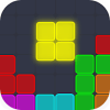 Neon Block Puzzle : Square & Hexagon Brain Test