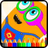 Coloring Minions Pages For Kids
