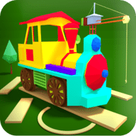 组装玩具火车