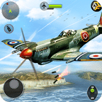 WW2 Naval Gunner Battle Air Strike: Free War Games