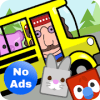 Preschool Bus Driver Game for Little Kids Toddlers