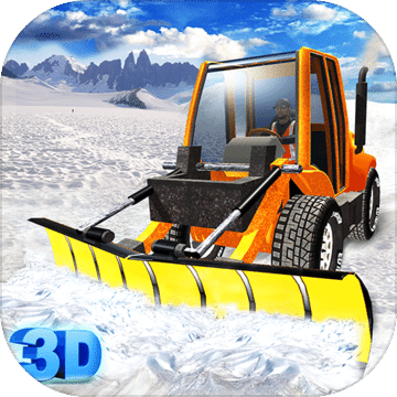 雪犁卡車(chē)司機(jī)吹雪機(jī)