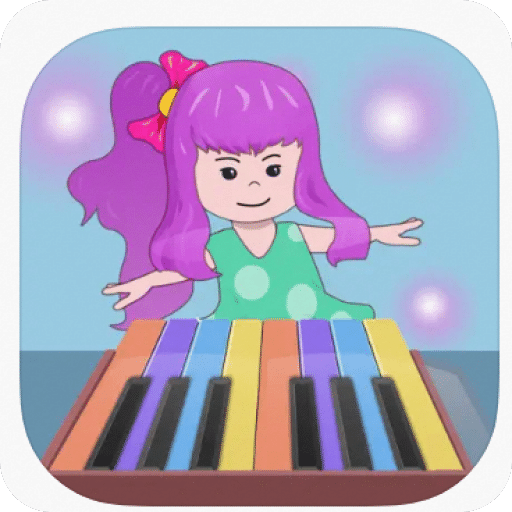 弹钢琴学英文儿歌