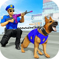 模拟警犬追捕