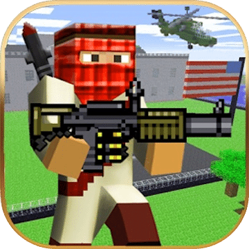 3D像素射擊生存打怪世界