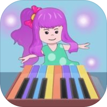 弹钢琴学英文儿歌音乐