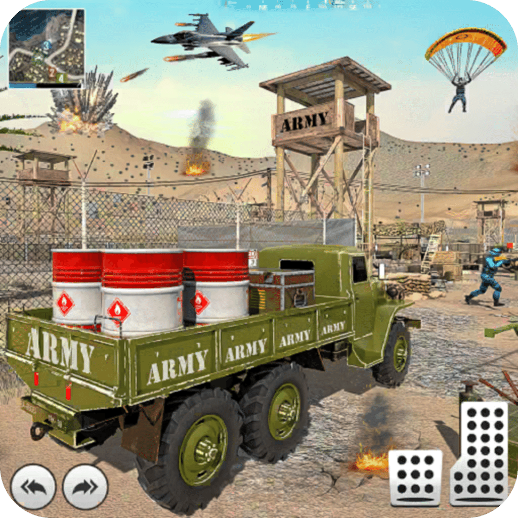 Military vehicle transport Sim