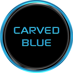 Carved Blue-UCCW
