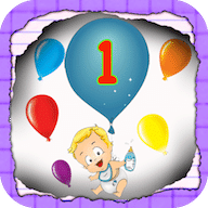 宝宝数学气球幼儿和学龄前儿童
