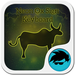 Neon Ox Sign Keyboard