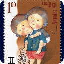 画家的十二星座邮票