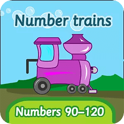 Number trains: numbers 9...