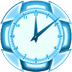 Blue Chill Clock 2