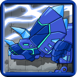 Dino Robot Tricera Blue